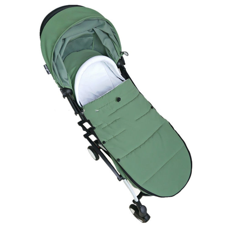 Universal warm cover for baby stroller