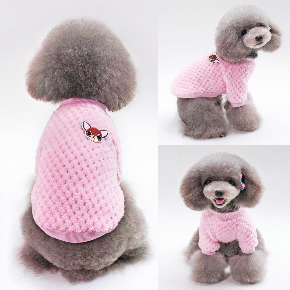 Pet Clothes Autumn And Winter New Warm Fashion Dog Sweater