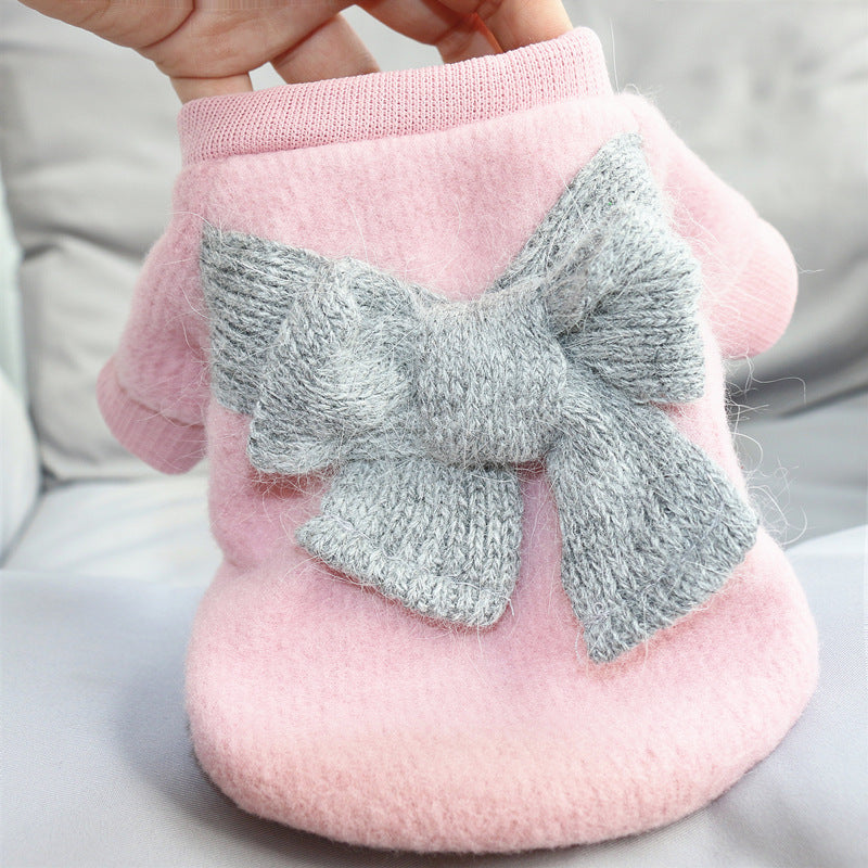 Teddy Sweater Dog Clothes Bichon Pomeranian Schnauzer VIP Small Dog Cat Clothes