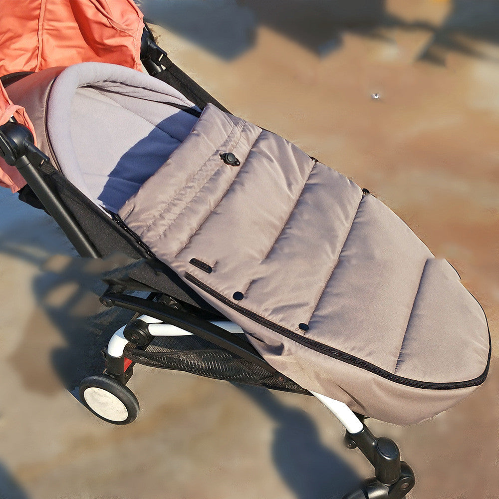 Universal warm cover for baby stroller