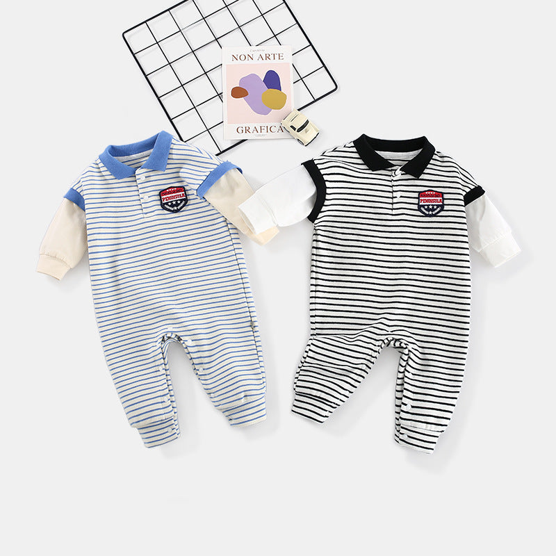 Male Baby Striped Clothes