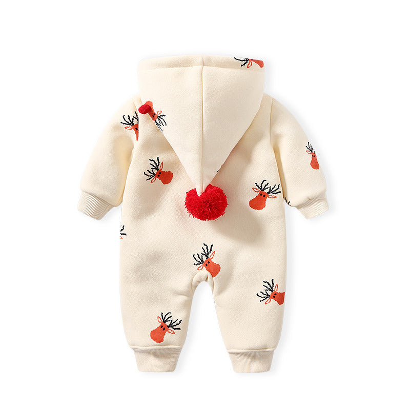 Khaki Warm Baby Clothes