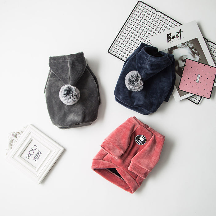 Comfortable and warm pet clothes for small dogs