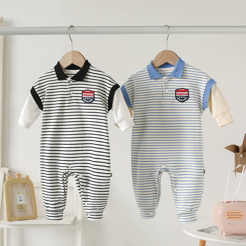Male Baby Striped Clothes