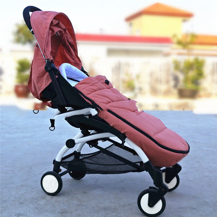 Universal warm cover for baby stroller