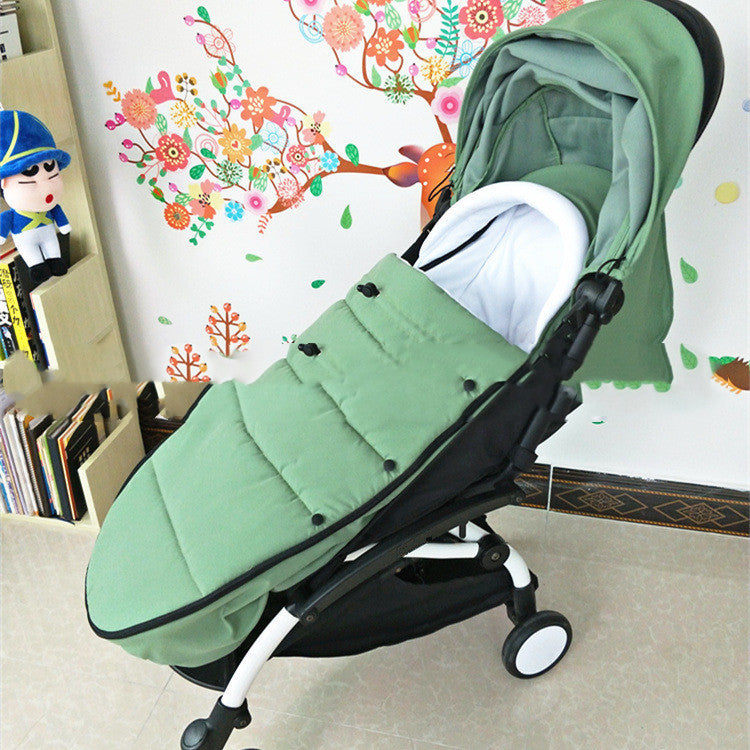 Universal warm cover for baby stroller