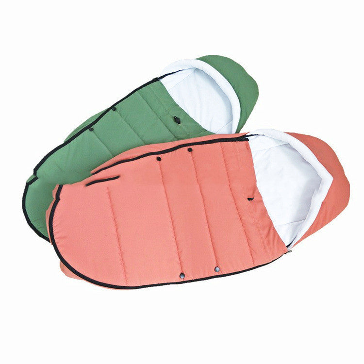Universal warm cover for baby stroller