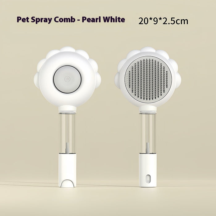 2 In 1 Self Cleaning Pet Brush
