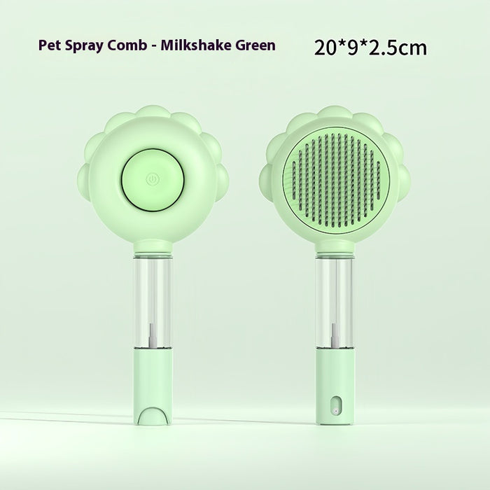 2 In 1 Self Cleaning Pet Brush