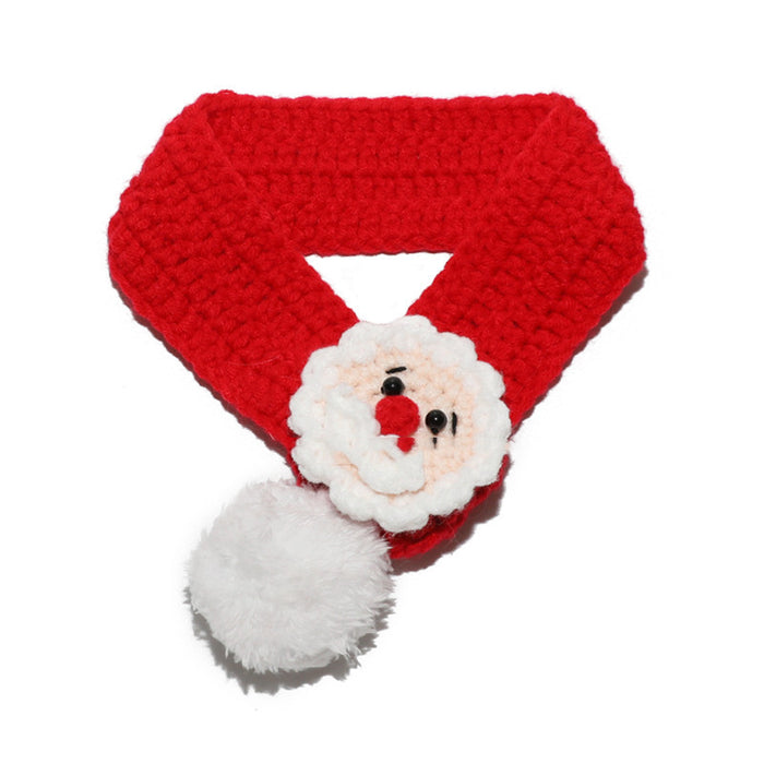 Pet Christmas Hat Hand Woven