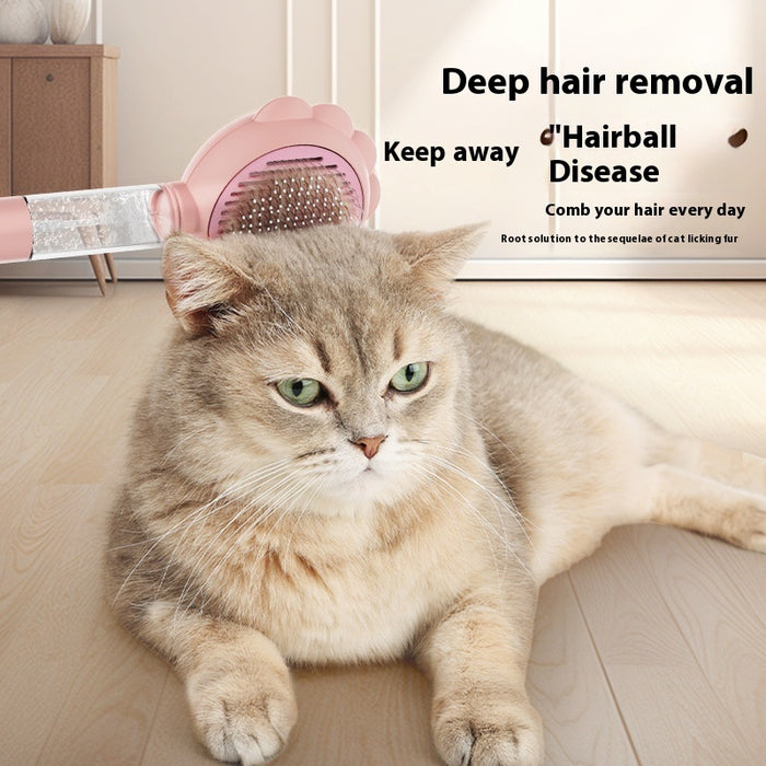 2 In 1 Self Cleaning Pet Brush